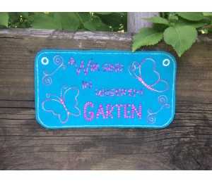 ITH - Gartenschilder Schilder & Wimpel Garten